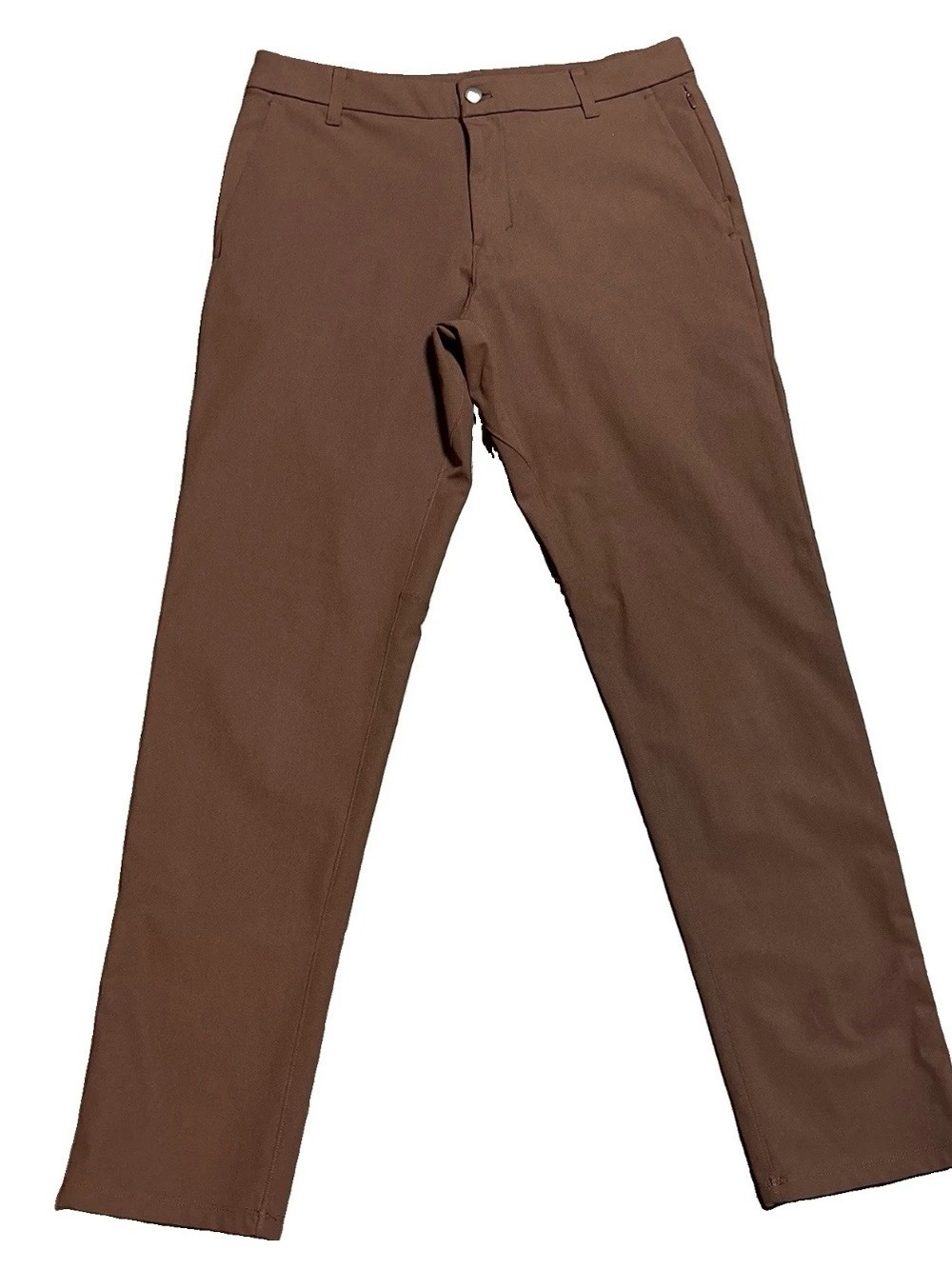 Lululemon ABC Slim-Fit Trouser Mens 32x31 NWOT Mocha Brown Warpstreme